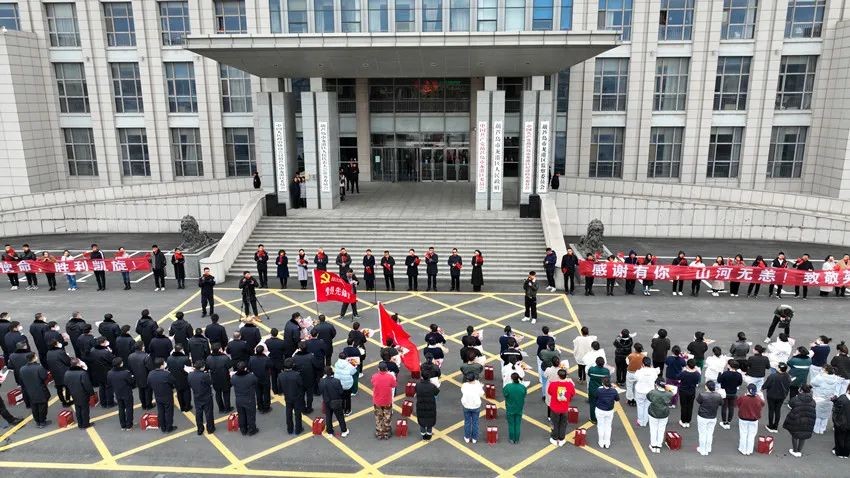 春暖花開，英雄歸來！葫蘆島市第二人民醫(yī)院支援綏中醫(yī)療隊(duì)凱旋而歸~(圖3)